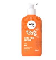 Creme para Pentear todecacho Coco 300ml da Salon line