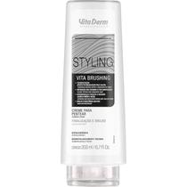 Creme Para Pentear Vita Brushing 200g Vita Derm Creme Para Pentear Vita Brushing 200g Vita Derm