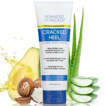 Creme para pés Advanced Clinicals Cracked Heel com manteiga de karité 240 ml