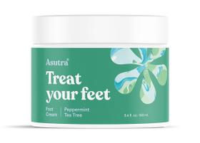 Creme para pés ASUTRA Trate seus pés com manteiga de karité 100mL
