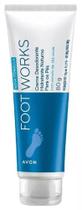Creme para pés avon footworks noturno chá verde 80g Creme para pés avon footworks noturno chá verde 80g