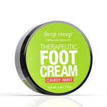 Creme para pés Deep Steep Candy Mint 180 ml de ingredientes orgânicos