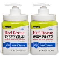 Creme para Pés PROFOOT Heel Rescue (473ml) - Kit com 2 Unidades para Pele Racháda