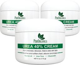 Creme para pés PurOrganica Urea 40% para pele grossa e rachada x3 Creme para pés PurOrganica Urea 40% para pele grossa e rachada x3