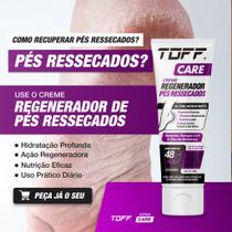 Creme Para Pés Rachados Ressecados Ultra Hidratante Profundo Restaurador 100g Toff