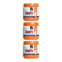 Creme Para Pés Soft Hair Lisa Pé 120G - Kit Com 3Un