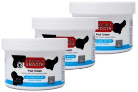 Creme para pés UDDERLY SMOOTH com manteiga de karité 240 mL (pacote com 3)