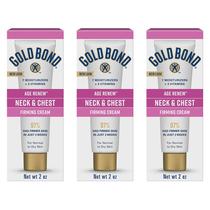 Creme para Pescoço e Colo Gold Bond Age Renew 3x60 ml