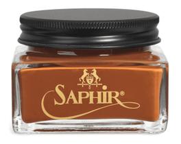 Creme para sapatos SAPHIR Medaille d'Or Pommadier 75 ml de conhaque Creme para sapatos SAPHIR Medaille d'Or Pommadier 75 ml de conhaque