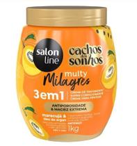 Creme Para Tratamento Salon Line 1Kg Maracujá 3 Em 1 Multy Milagres
