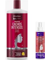 Creme Pentear Beleza Natural Cachos Intensos 1l 3a4c Spray Revitalizacao incolor