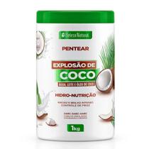 Creme Pentear Explosão de Coco 1kg - Beleza Natural