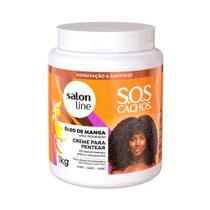 Creme Pentear Óleo de Manga Sos Cachos Salon Line 1kg