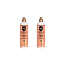 Creme Pentear Salon Line 300Ml Hidra 3Em1 Óleo De Coco - 2Un