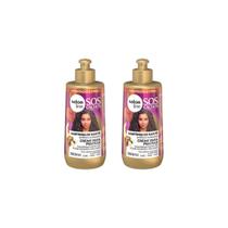 Creme Pentear Salon Line 300ml Sos Cachos Mant Karite - 2un