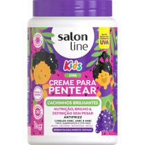 Creme Pentear Salon Line Cachinhos Kids Cheirinho Uva 1kg