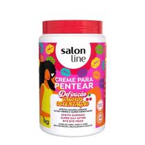 Creme Pentear Salon Line Cachos Ostentação 1KG: Definição Intensa e Volume