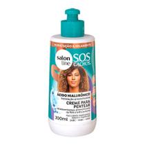 Creme Pentear Salon Line SOS Cachos Ácido Hialurônico 300ml