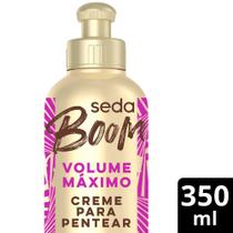 Creme Pentear Seda Boom Volume Máximo 350ml