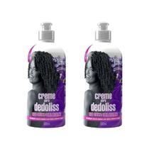 Creme Pentear Soul Power Text 500Ml Dedoliss - Kit Com 2Un