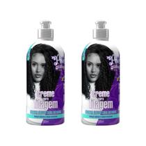 Creme Pentear Soul Power Text 500Ml Fitagem - Kit Com 2Un