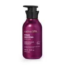 Creme Perfumado Desodorante Corporal Rosas Secretas 400ml - O Boticário