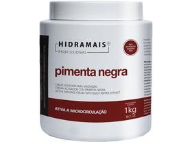 Creme Pimenta Negra Hidramais Massagem Modeladora E Redutor Medidas 1Kg