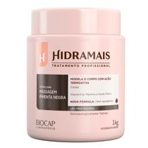 Creme Pimenta Negra Hidramais Massagem Modeladora E Redutor Medidas 1Kg