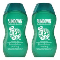 Creme Pós Sol Sundown 140g Kit C/02 Aloe Vera Creme Pós Sol Sundown 140g Kit C/02 Aloe Vera