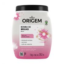 Creme pote origem brilho verniz queratina vegetal 1kg - nazca