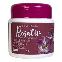 Creme Preventivo de Rugas com FPS 15 e Óleo de Rosa Mosqueta Rosativ Abelha Rainha 55g Creme Preventivo de Rugas com FPS 15 e Óleo de Rosa Mosqueta Rosativ Abelha Rainha 55g