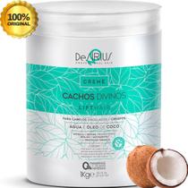 Creme Profissional Cabelos Secos E Cacheados Desirius 1L