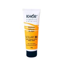 Creme Protetor Solar Cremoso Natural Khor Fps30/uva15 100g Creme Protetor Solar Cremoso Natural Khor Fps30/uva15 100g