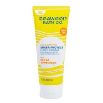Creme protetor solar Seaweed Bath Co. Sheer Protect SPF 30 100mL