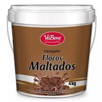 Creme Recheio Variegato Flocos Maltados 4kg -Tipo Ovomaltine