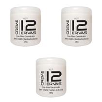 Creme Redutor 12 Ervas 3 Unidades