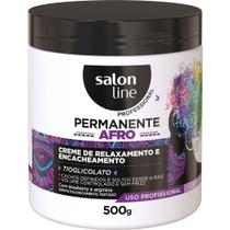 Creme Relaxamento Permanente Afro Salon Line Encacheamento 500g
