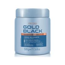 Creme Relaxante Cabelos Cacheados Ou Crespos Gold Black 500G - Amend Cosméticos