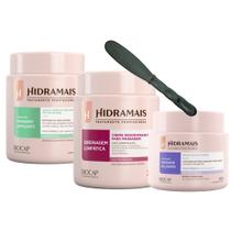 Creme Relaxante+Drenagem Linfática+Esfoliante Hidramais+Espátula