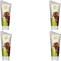 Creme Relaxante Fashion Sebo de Carneiro Bisnaga 200ml Kit 4 Unidades