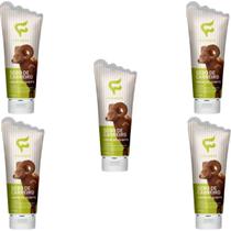 Creme Relaxante Fashion Sebo de Carneiro Bisnaga 200ml Kit 5 Unidades