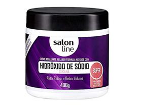 Creme Relaxante Hidróxido De Sódio Super Salon Line 400G
