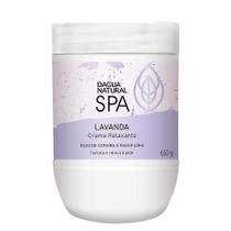 Creme Relaxante Lavanda Óleo de Copaíba e Passiflora D'agua Natural Spa 650g