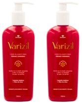 CREME RELAXANTE PARA PERNAS CANSADAS VARIZIL 300ml DEMAZON KIT 02 UND