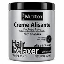 Creme relaxante premium alisamento americano - hair mutation 1kg Creme relaxante premium alisamento americano - hair mutation 1kg
