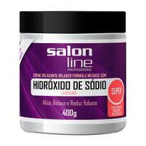 Creme Relaxante Salon Line Hidróxido de Sódio Super 400g