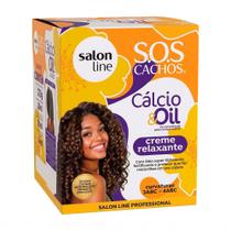Creme Relaxante Salon Line SOS Cachos Cálcio e Oil Creme Relaxante Salon Line SOS Cachos Cálcio e Oil