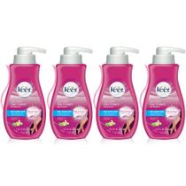 Creme removedor de cabelo Veet Sensitive Formula 400 ml (pacote com 4)