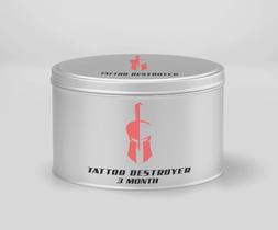 Creme Removedor de Tatuagem Tattoo Destroyer - Suprimento para 3 Meses Creme Removedor de Tatuagem Tattoo Destroyer - Suprimento para 3 Meses