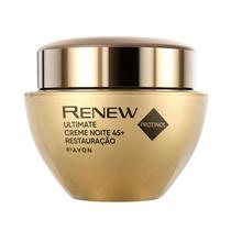 Creme Renew Ultimate Avon - 50g: Dia Firmeza 45+ FPS20 ou Noite 45+ Creme Renew Ultimate Avon - 50g: Dia Firmeza 45+ FPS20 ou Noite 45+